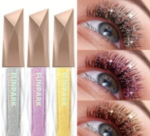 Mascara brillant à diamants pailletés