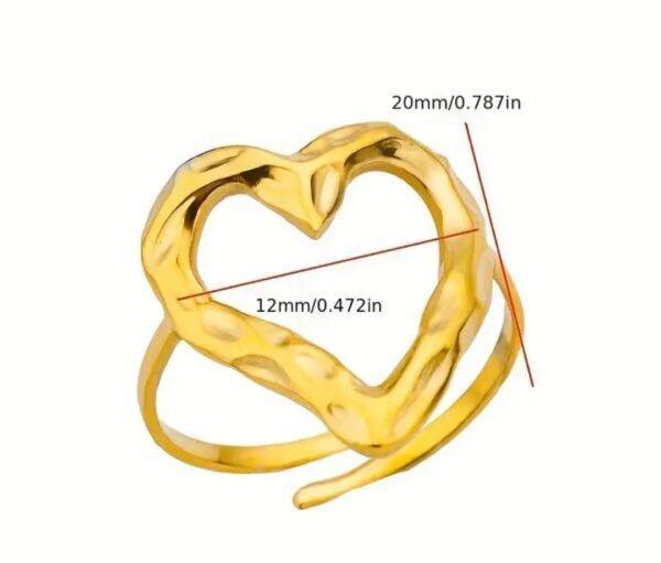 482075104_122139950240518320_7951309830209937358_n Bague cœur irrégulière en acier inoxydable