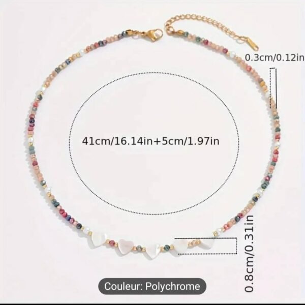 482131824_122139951722518320_128104282743855101_n Collier perlé avec mini cœur et perles colorées style bohème