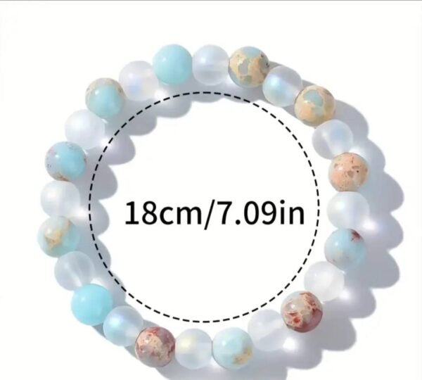 482827630_122140377704518320_8038243508273766478_n Bracelet élégant en pierres naturelles, shoushan bleu clair et pierre de lune