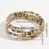 Élégant bracelet de cheville en chaîne serpent en strass