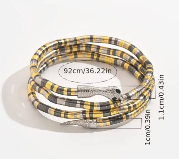 489385555_122145183572518320_5078393240562280455_n Élégant bracelet de cheville en chaîne serpent en strass