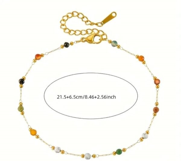 489573247_122145603518518320_5088252384399893219_n Chevillière en acier inoxydable avec perles