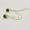 Boucles d'Oreilles à Glands avec Zircone Synthétique Cubique