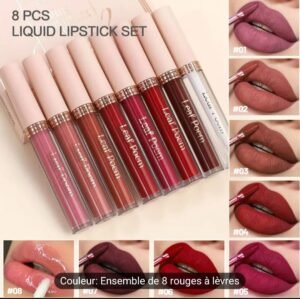 Rouge à lèvres liquide mat étanche