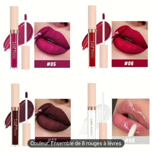 fef64f25-99e0-44b1-a70c-af41fc21dd53 Rouge à lèvres liquide mat étanche