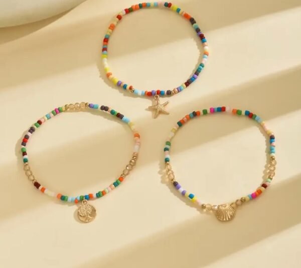 Bracelet Bohème Étoile de Mer Dorée