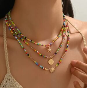Collier Bohème Dorée