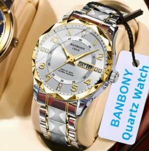 Montre à Quartz Unisexe Élégante et Polyvalente