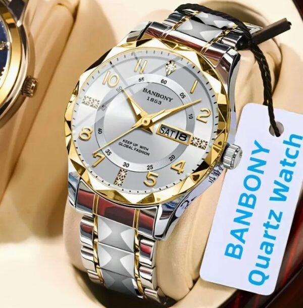 Montre à Quartz Unisexe Élégante et Polyvalente