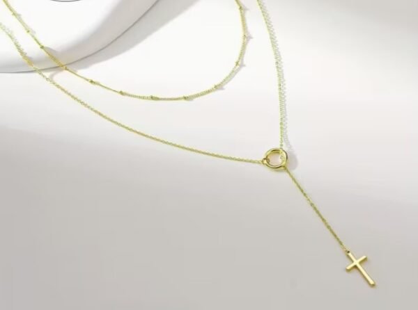 Capture d’écran 2025-11-20 163640 Pendentif Croix Double Couche En Acier Inoxydable