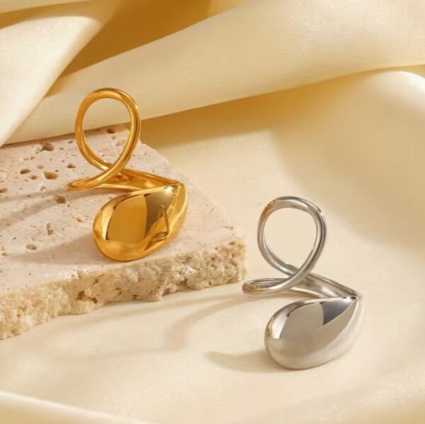 Capture d’écran 2025-12-09 175537 Bague Ouverte Géométrique en Acier Inoxydable