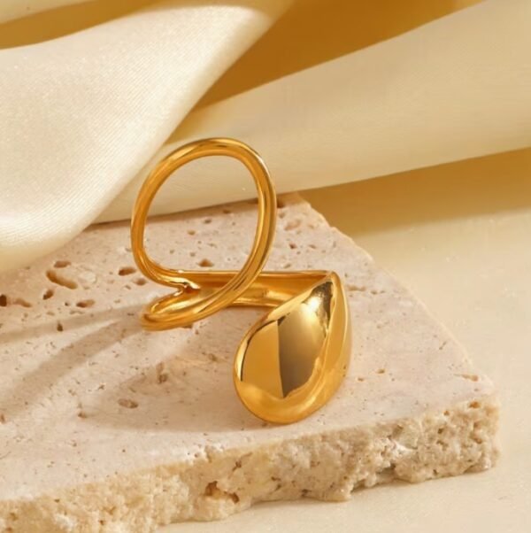 Capture d’écran 2025-12-09 175550 Bague Ouverte Géométrique en Acier Inoxydable