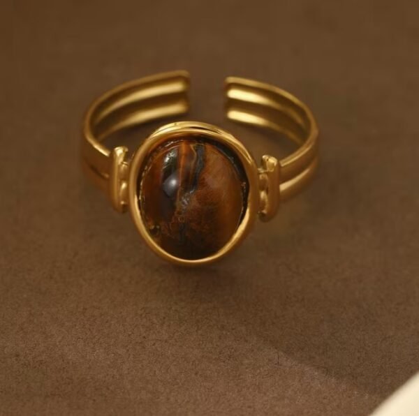 Capture d’écran 2026-01-14 110435 Bague Ovale en Acier Inoxydable Élégante