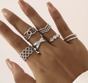 Bague Bohème Vintage en Acier Inoxydable (Modèle au choix)