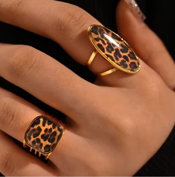 Bague Vintage Boho Léopard (Modèle au choix)