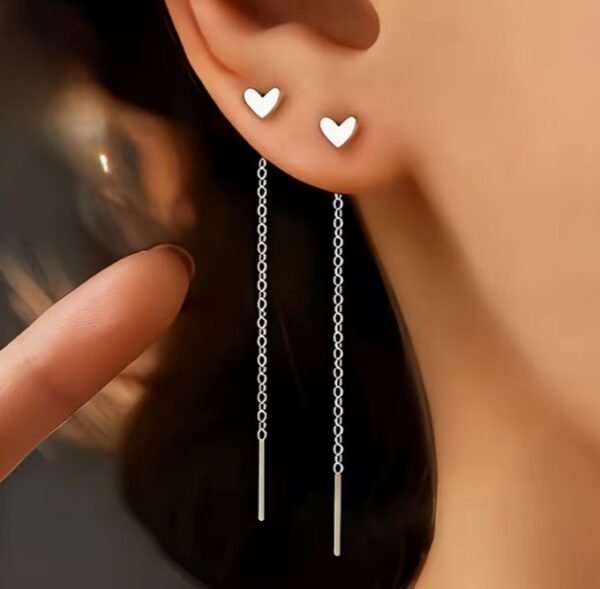 Capture d’écran 2026-02-11 090307 Boucles d'Oreilles Pendantes en Acier Inoxydable en Forme de Cœur avec Pompom