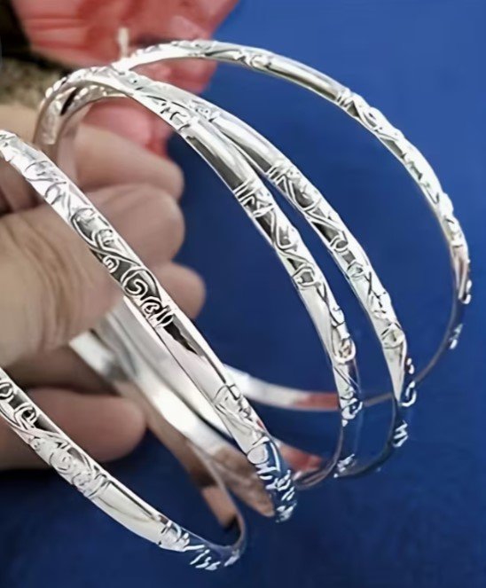 Bracelet Géométrique En Acier Inoxydable (D.70MM)