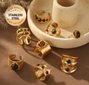 Capture d’écran 2026-02-18 182451 Bague Ouverte Ovale Élégante Style Bohème (Modèle au choix)