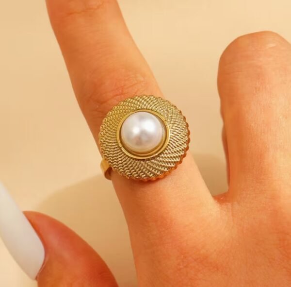 Bague Ajustable en Acier Inoxydable (Modèle au choix)