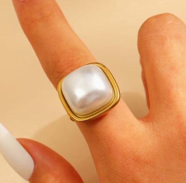 Bague Ajustable en Acier Inoxydable (Modèle au choix)