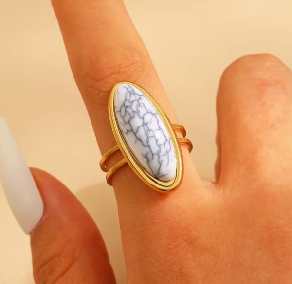 Bague Ajustable en Acier Inoxydable (Modèle au choix)