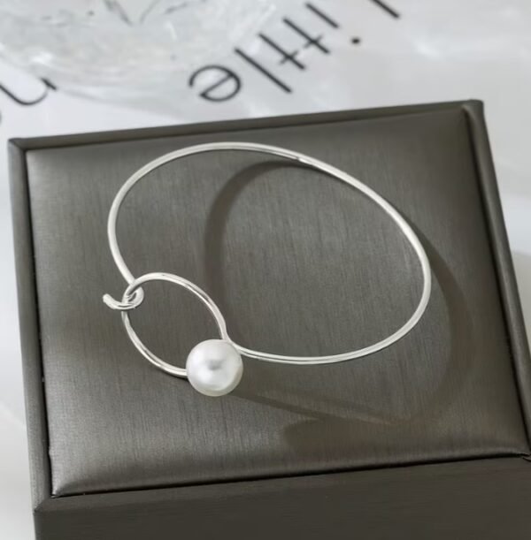 Bracelet Minimaliste Fausses Perles Bohème en Acier Inoxydable (Modèle au choix)