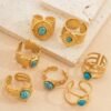 Bague Bohème en Acier Inoxydable (Modèle au choix)