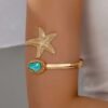 Bracelet Baroque Bleu Élégant