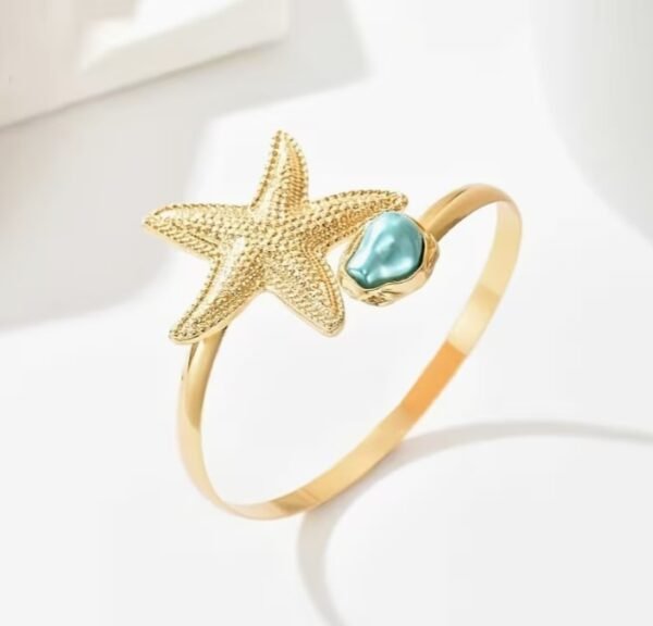 Bracelet Baroque Bleu Élégant