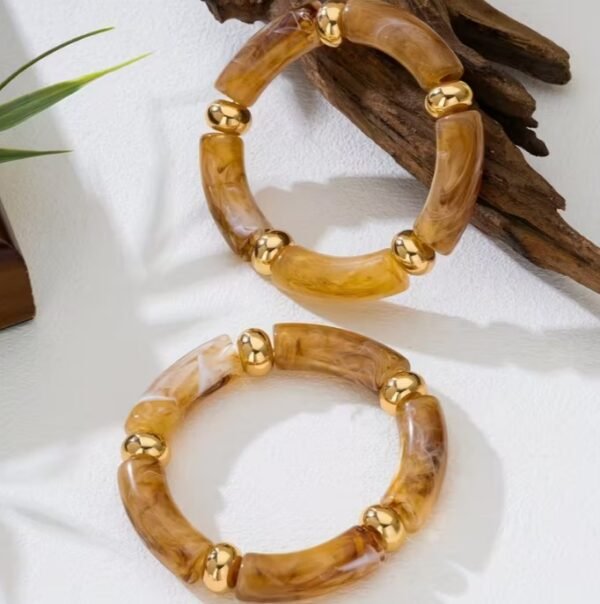 Bracelets Jonc Incurvés Style Géométrique Vintage Bohème (Modèle au choix)