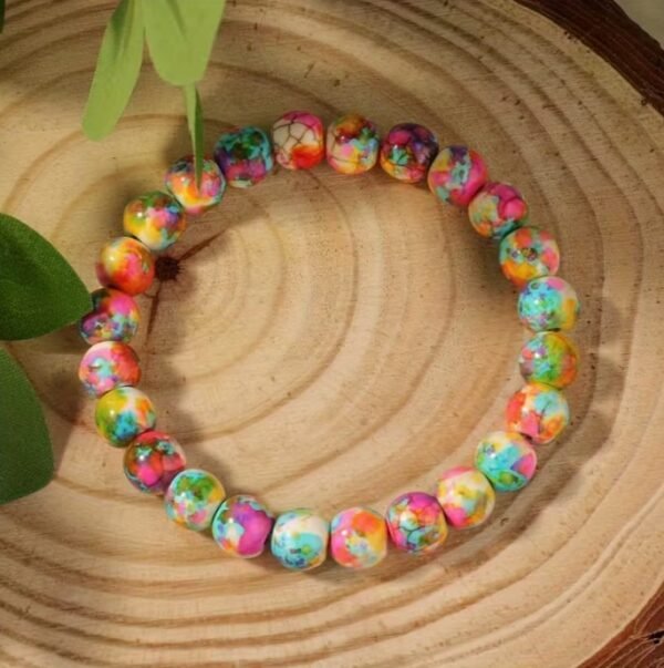 Bracelet Bohème Perles Colorées Inspiré Y2K