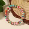 Bracelet Bohème Perles Colorées Inspiré Y2K
