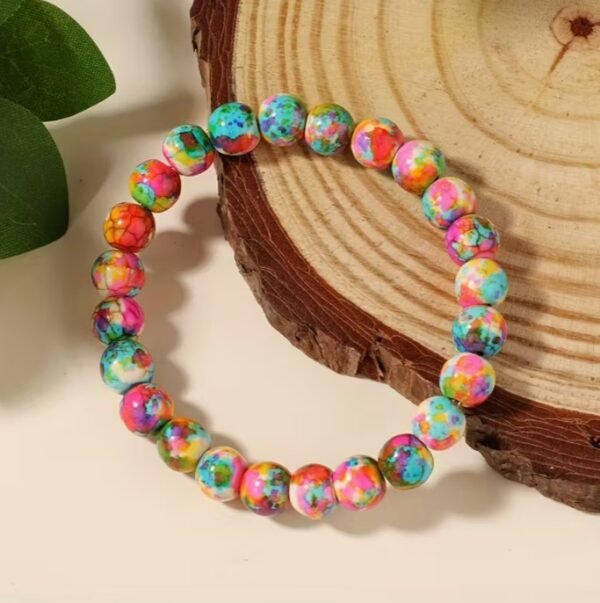 Bracelet Bohème Perles Colorées Inspiré Y2K