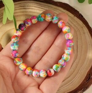 Bracelet Bohème Perles Colorées Inspiré Y2K